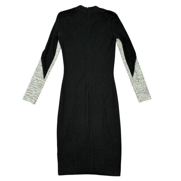 By Malene Birger Double Jersey Stretch Molky Dress Grey Melange XS / S - Picture 10 of 14